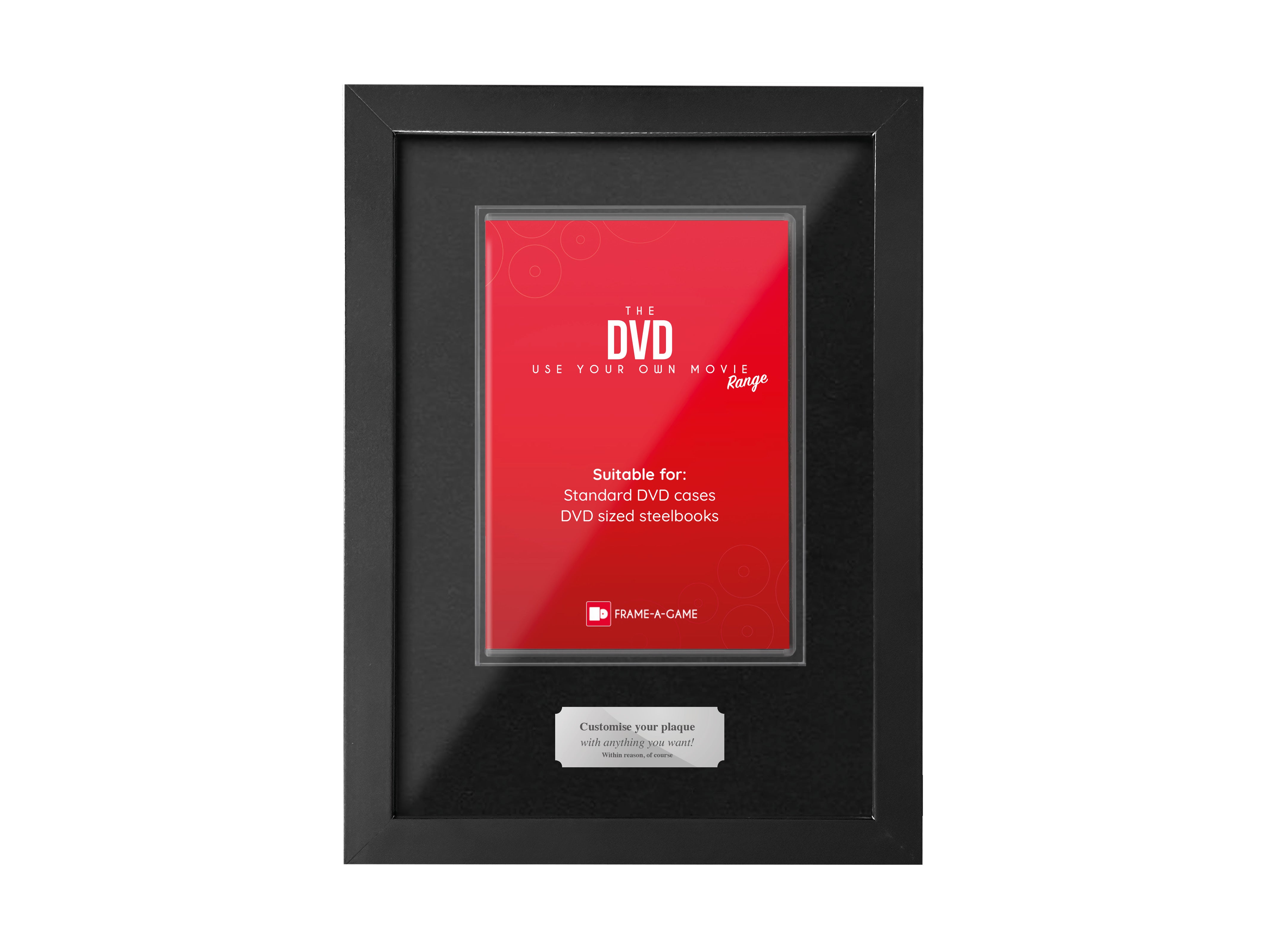 Use Your Own Movie (DVD) Display Case Range Frame