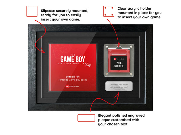 Use Your Own Game (Game Boy) Exhibition Range Frame