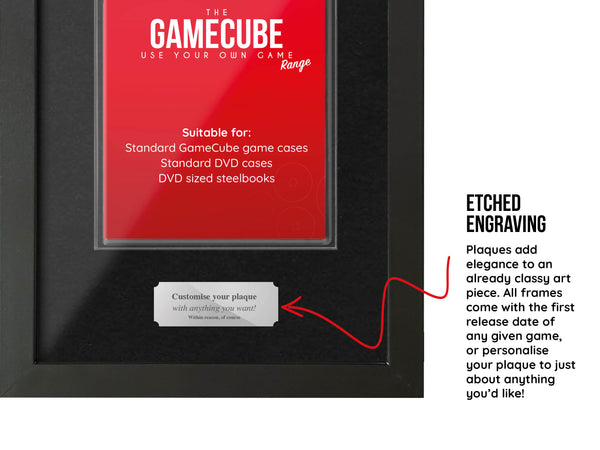 Use Your Own Game (GameCube) Display Case Range Frame