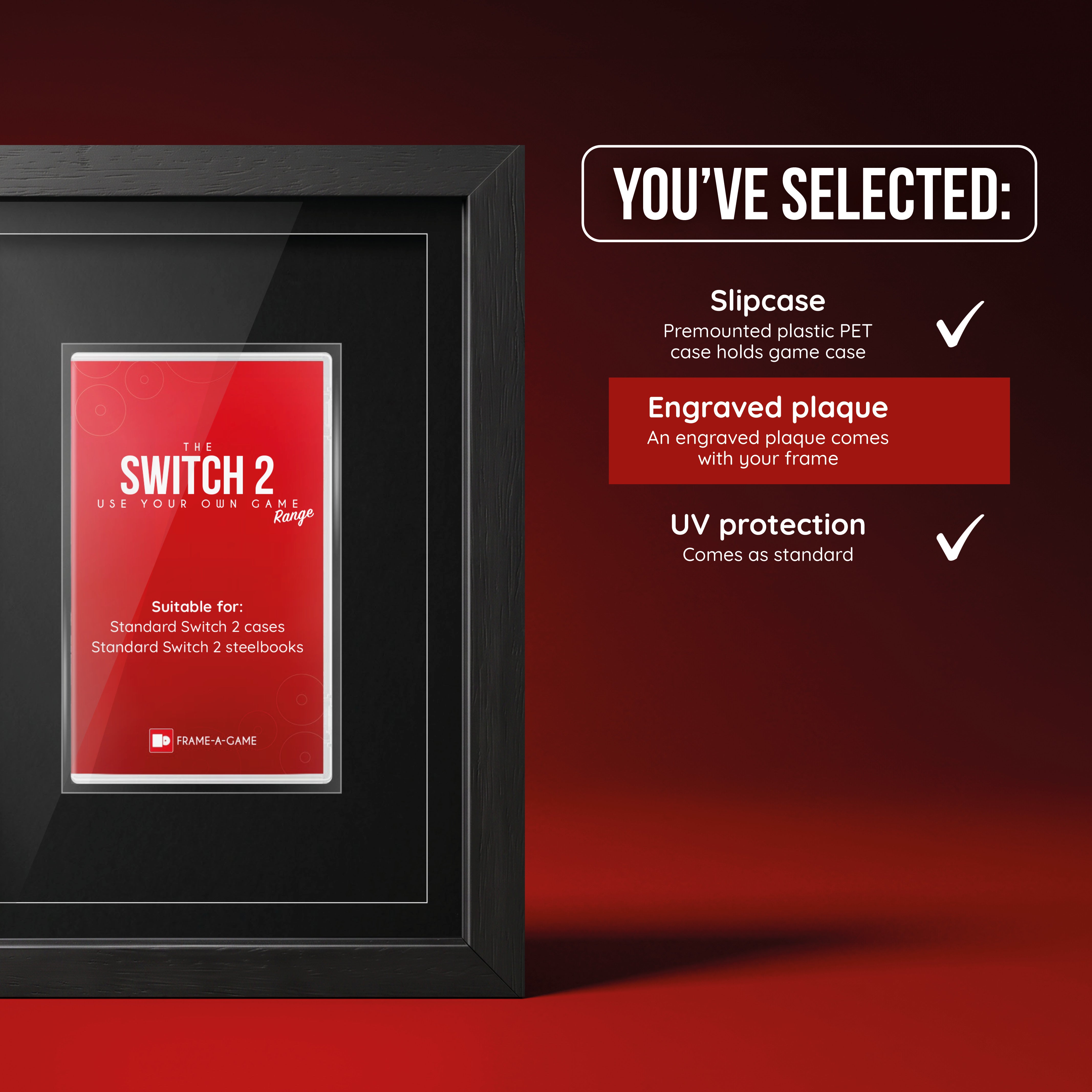 Use Your Own Game (Switch 2) ShowCase Range Frame