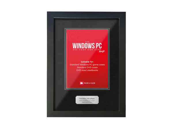 Use Your Own Game (Windows PC) Display Case Range Frame