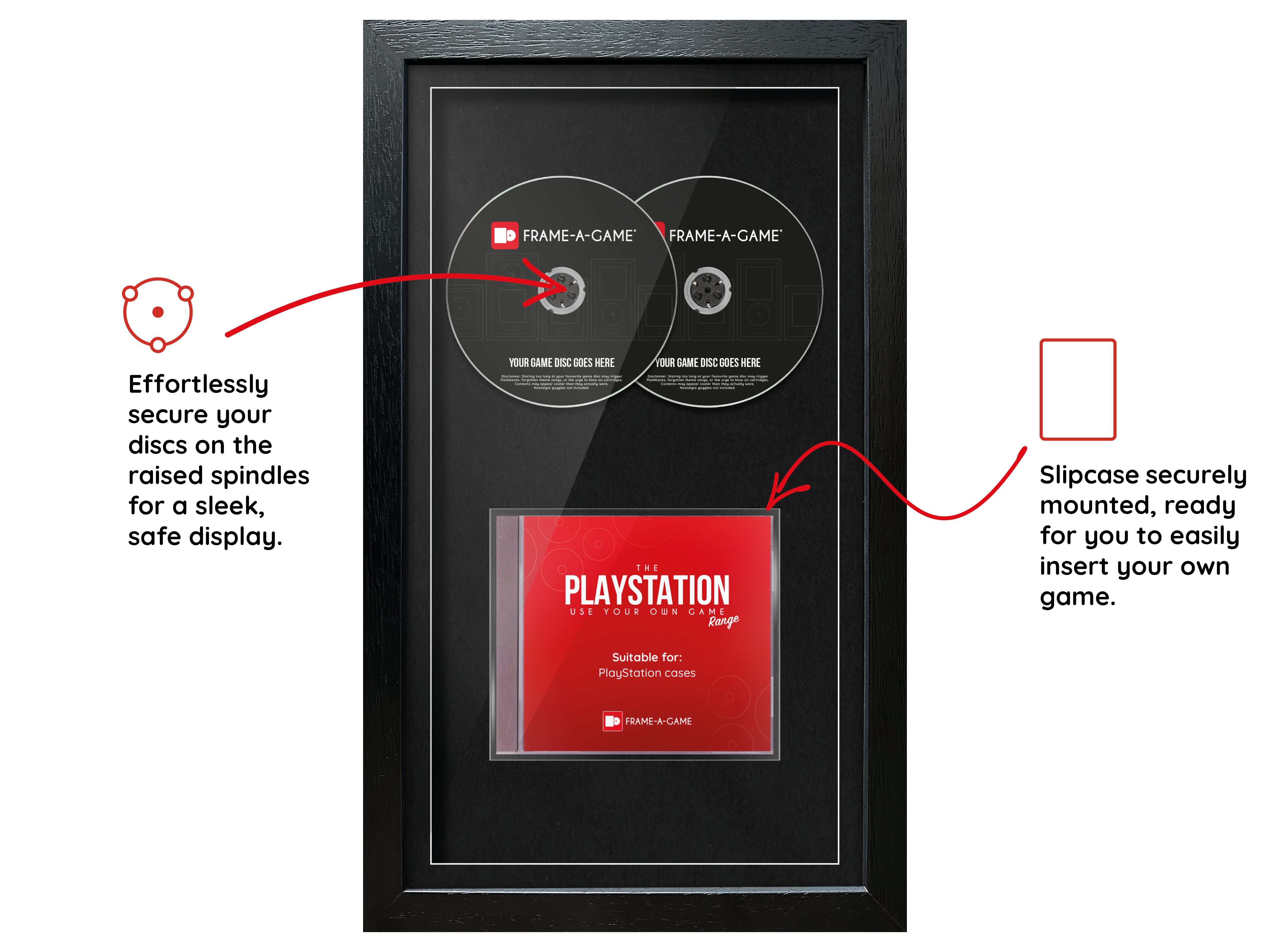 Use Your Own Game (PS1) Exhibition Range Frame
