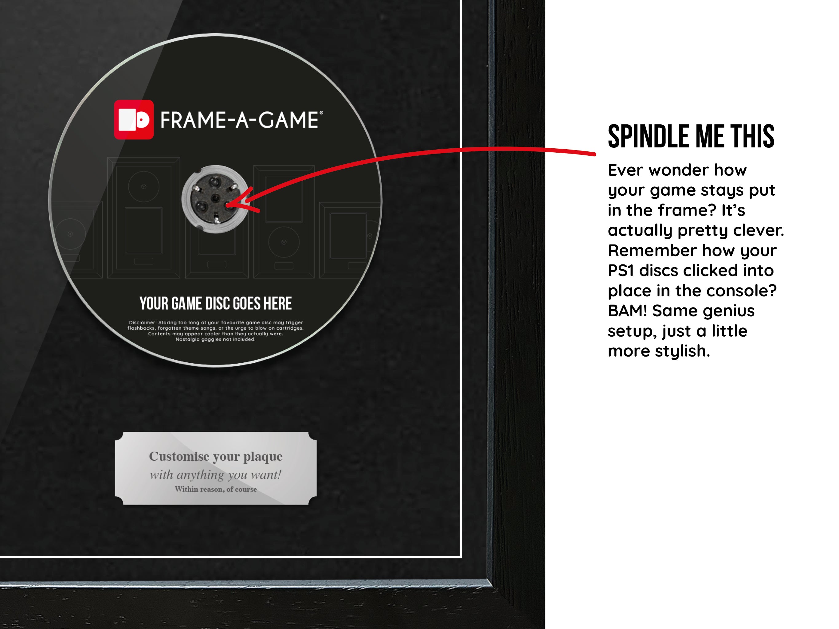 Use Your Own Game (PS1) Expo Pro Range Frame