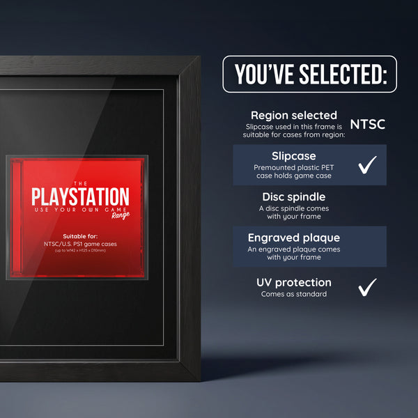 Use Your Own Game (PS1) ShowCase Display Frame