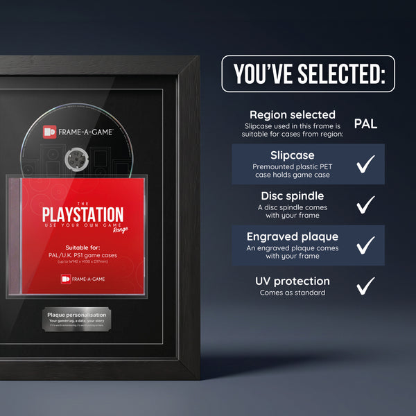 Use Your Own Game (PS1) ShowCase Display Frame