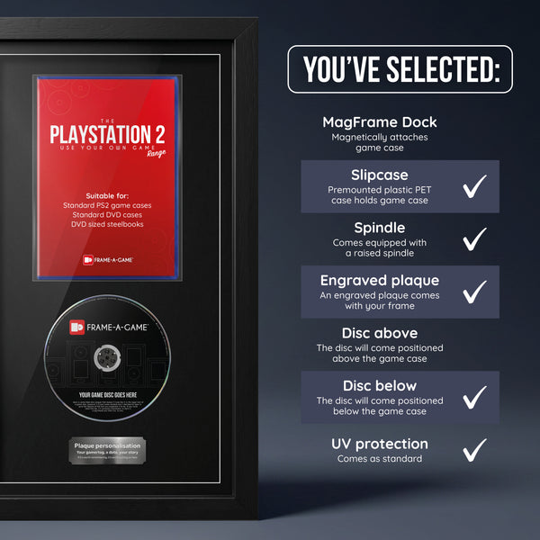Use Your Own Game (PS2) Exhibition Display Frame