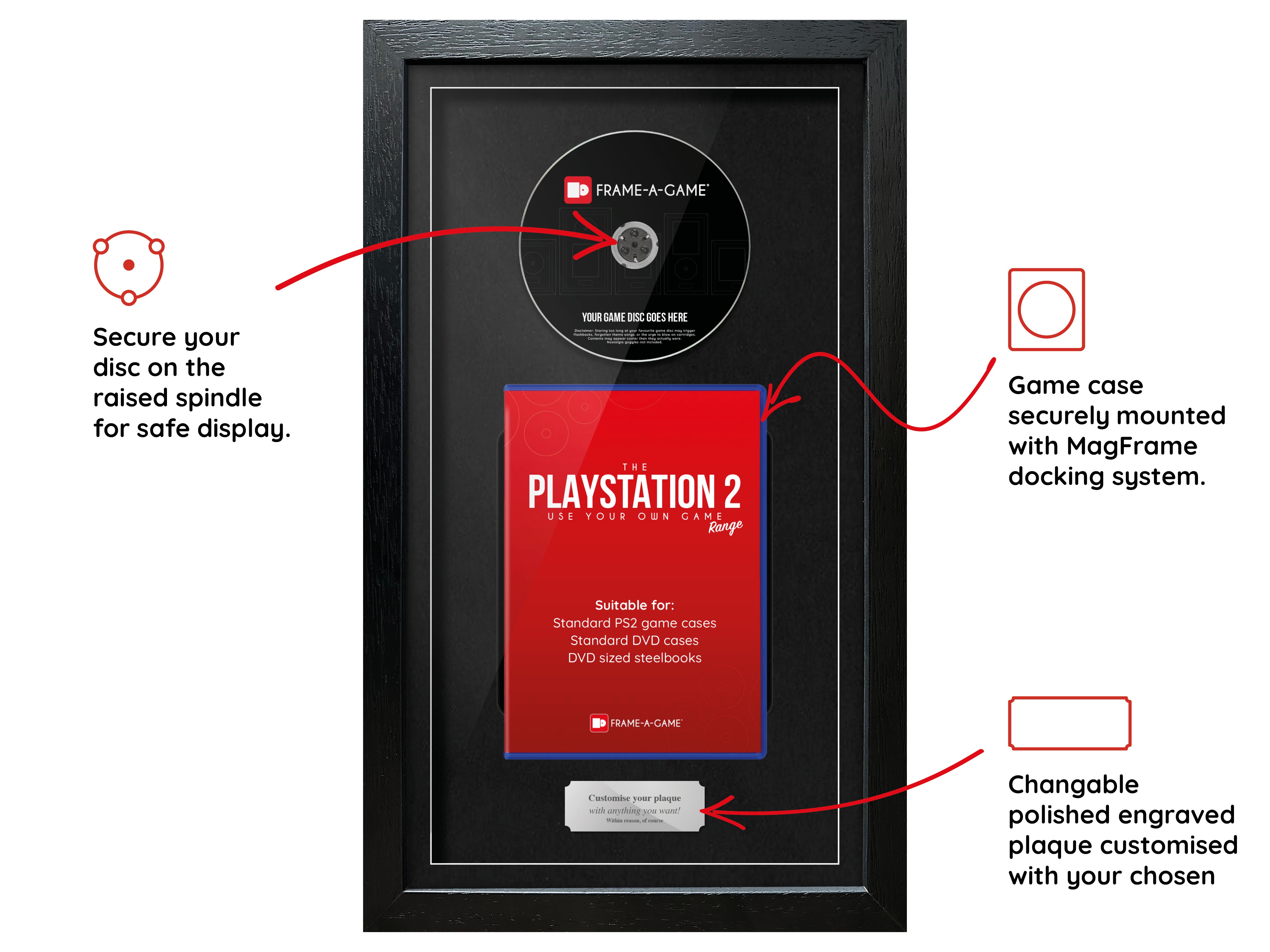 Use Your Own Game (PS2) MagFrame Exhibition Range Frame