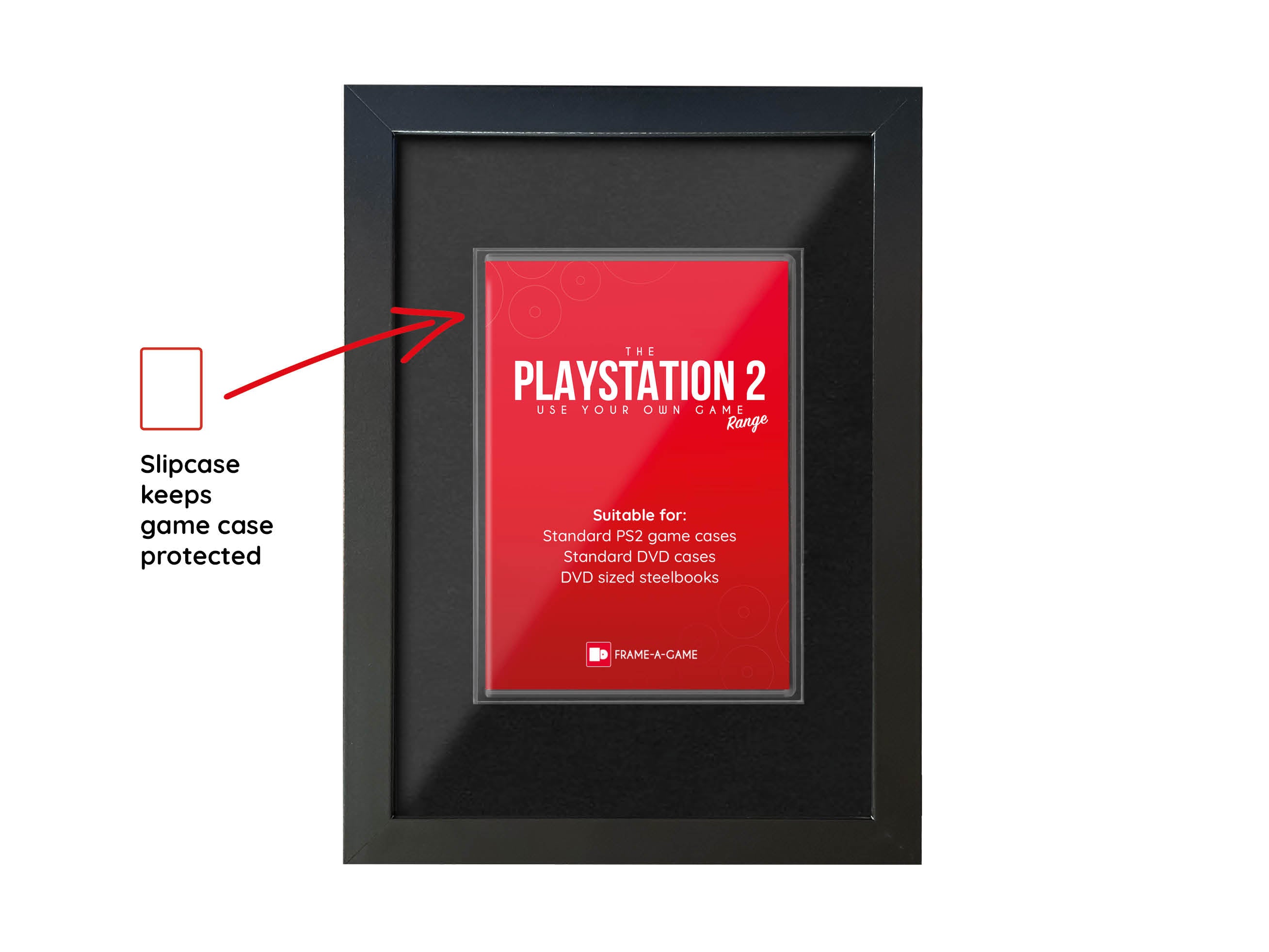 Use Your Own Game (PS2) Display Case Range Frame