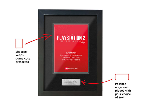 Use Your Own Game (PS2) Display Case Range Frame