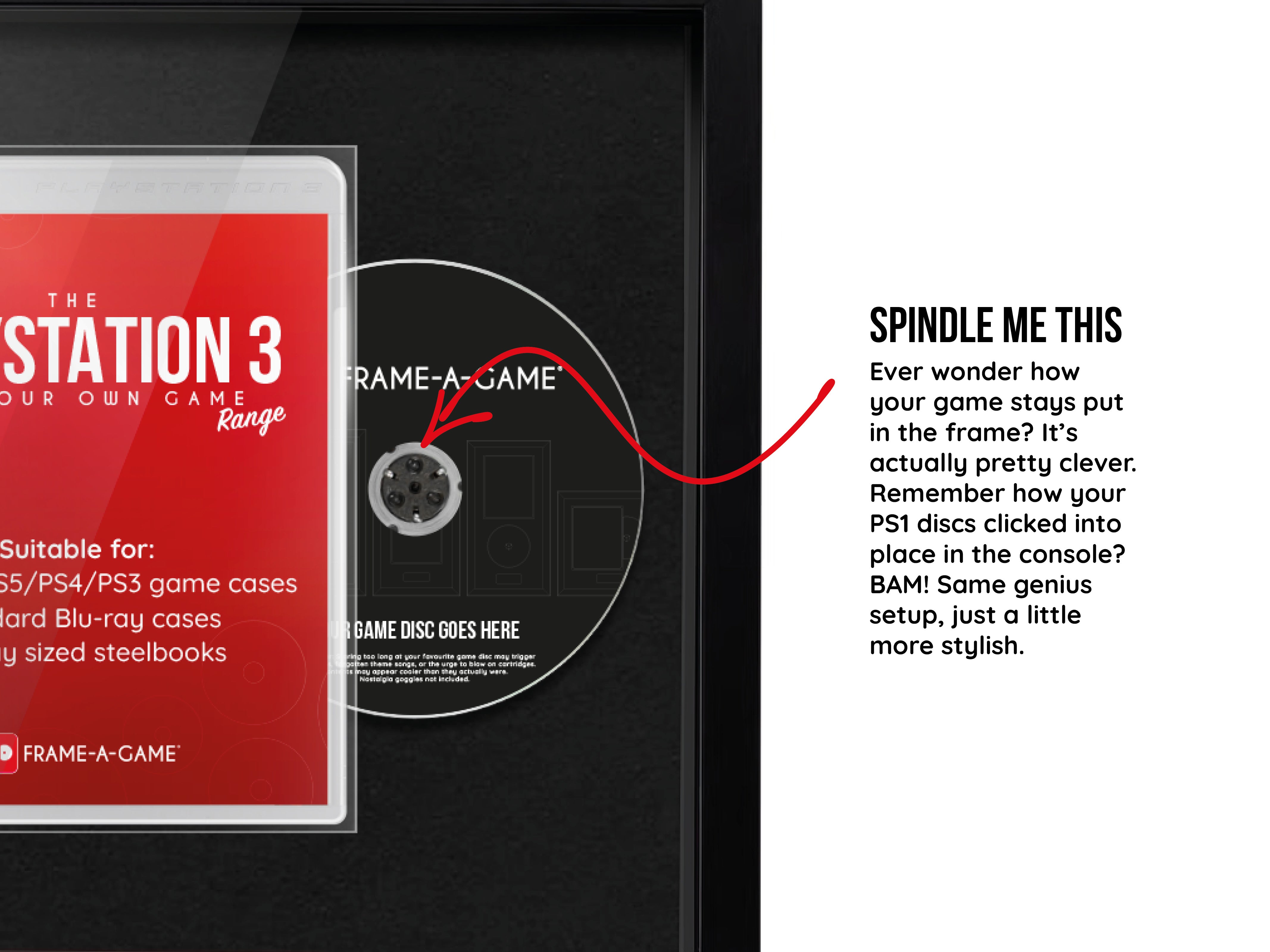 Use Your Own Game (PS3) Combined Core Range Frame