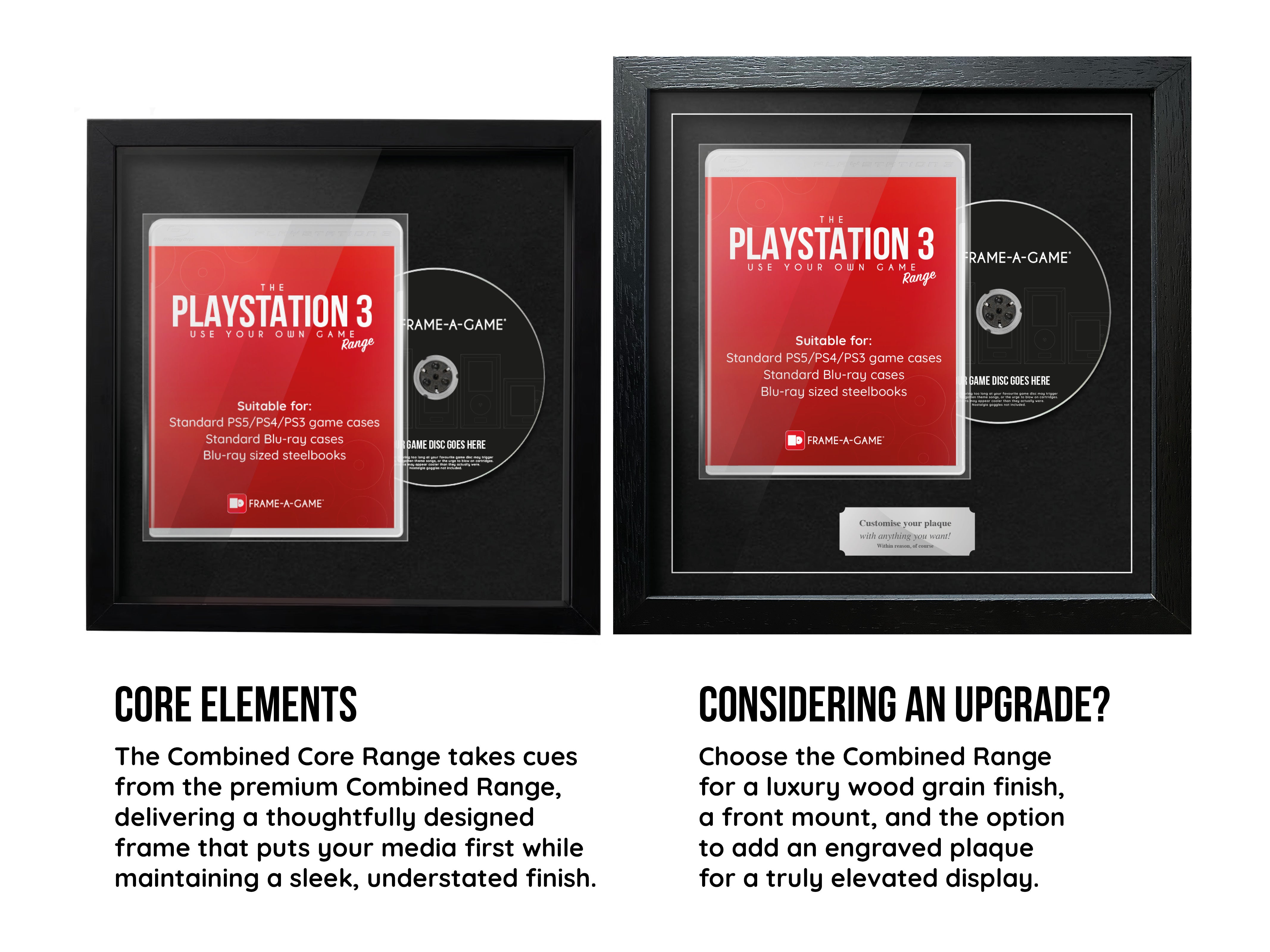 Use Your Own Game (PS3) Combined Core Range Frame