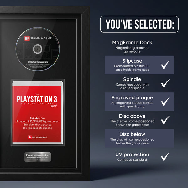 Use Your Own Game (PS3) Exhibition Display Frame