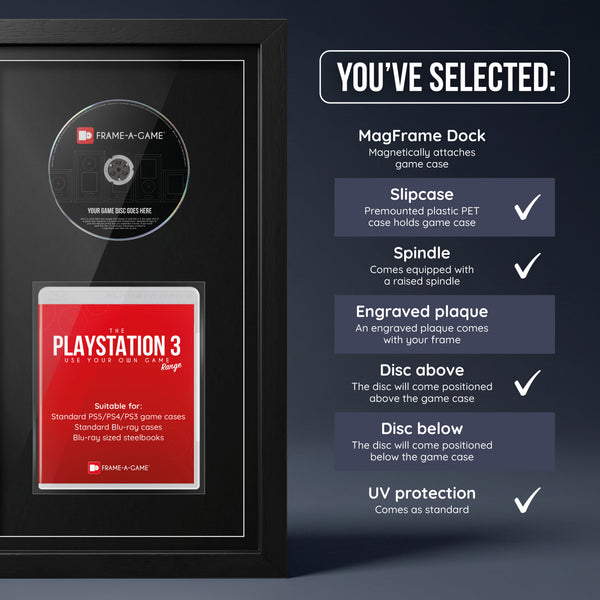 Use Your Own Game (PS3) Exhibition Display Frame