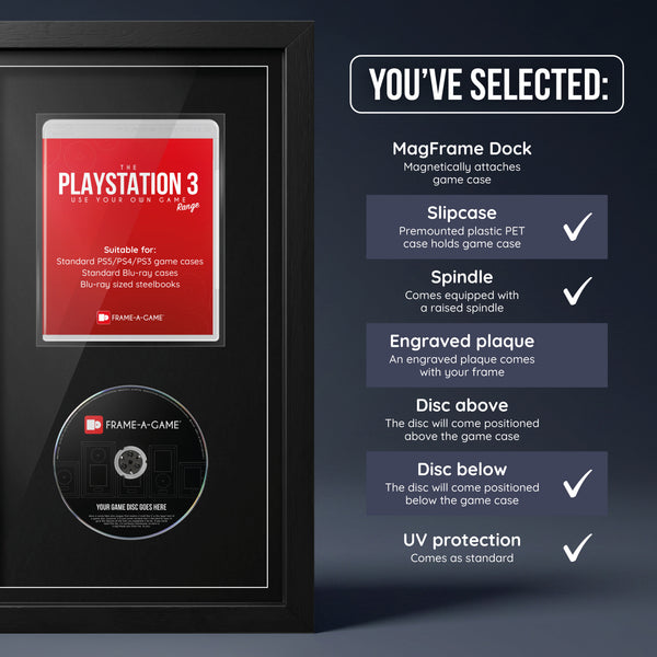 Use Your Own Game (PS3) Exhibition Display Frame