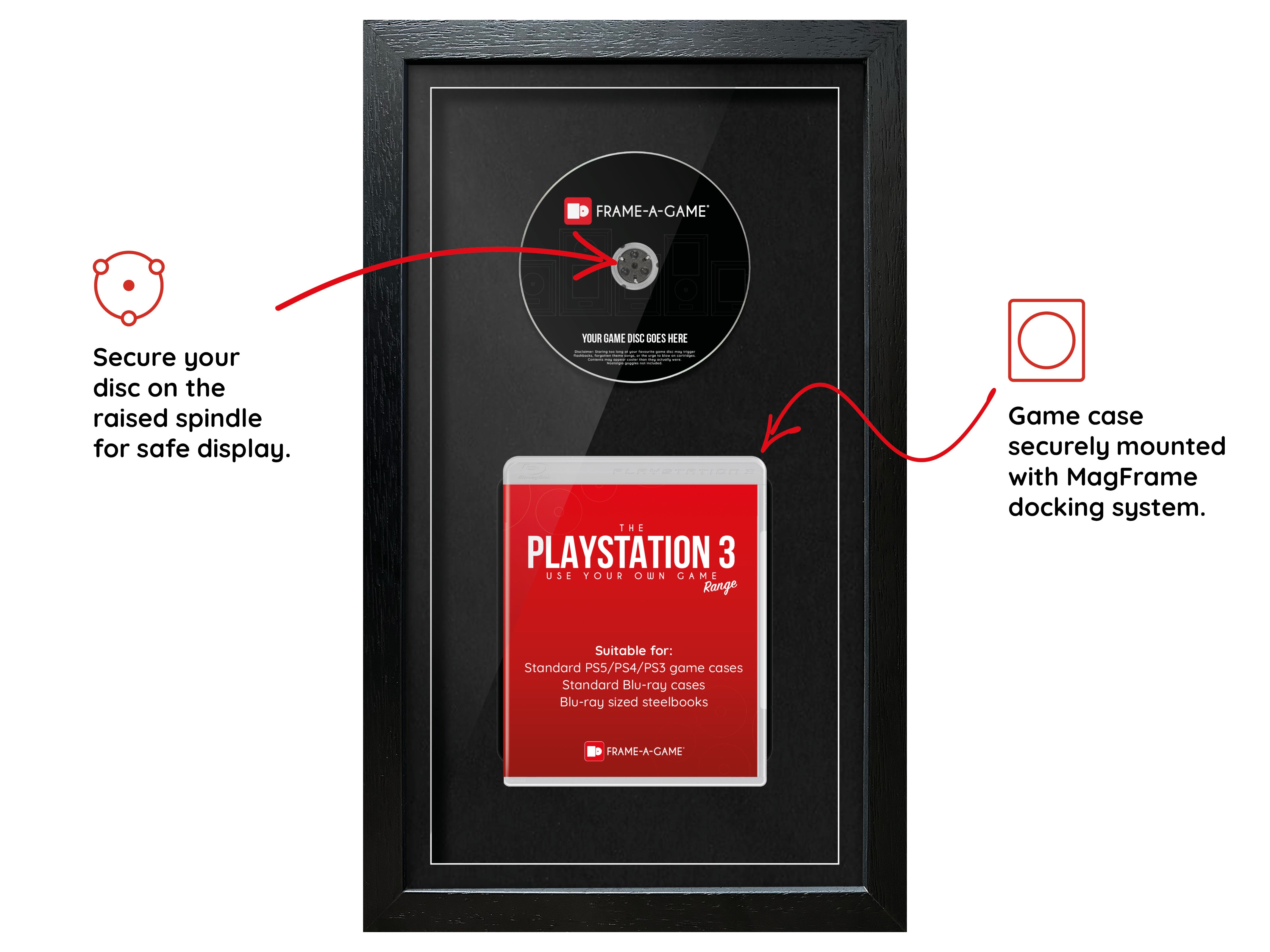 Use Your Own Game (PS3) MagFrame Exhibition Range Frame
