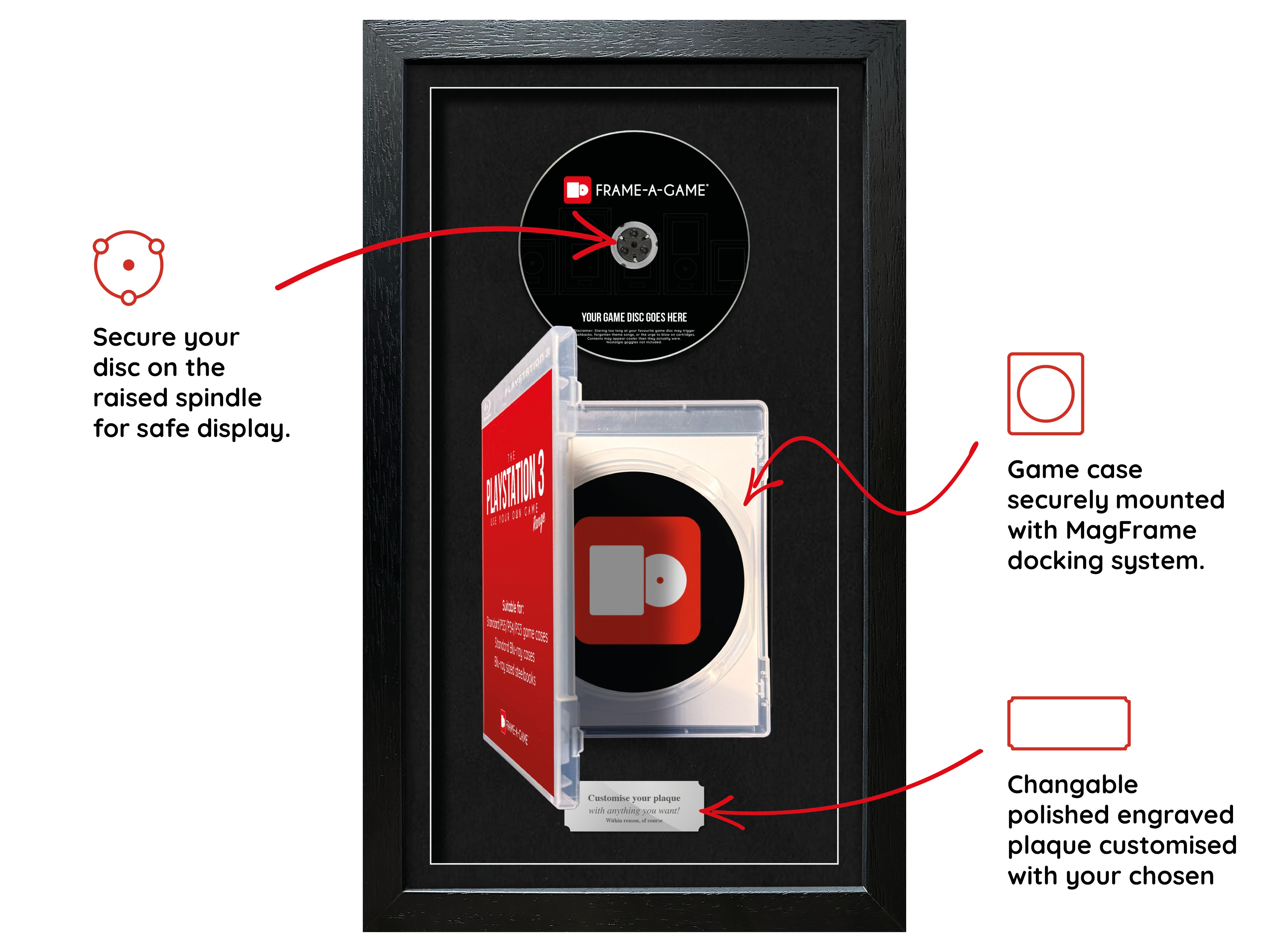 Use Your Own Game (PS3) MagFrame Exhibition Range Frame