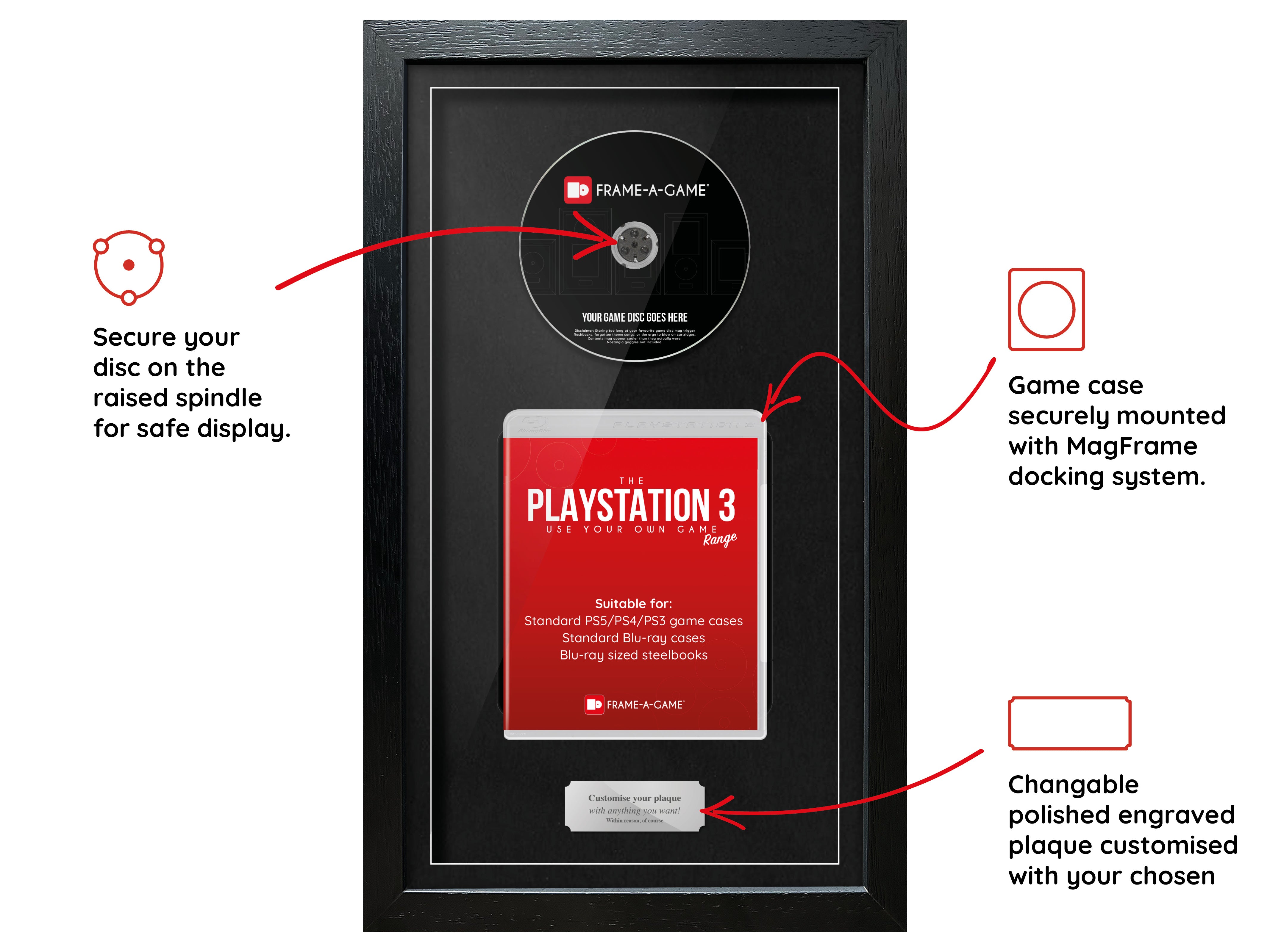 Use Your Own Game (PS3) MagFrame Exhibition Range Frame