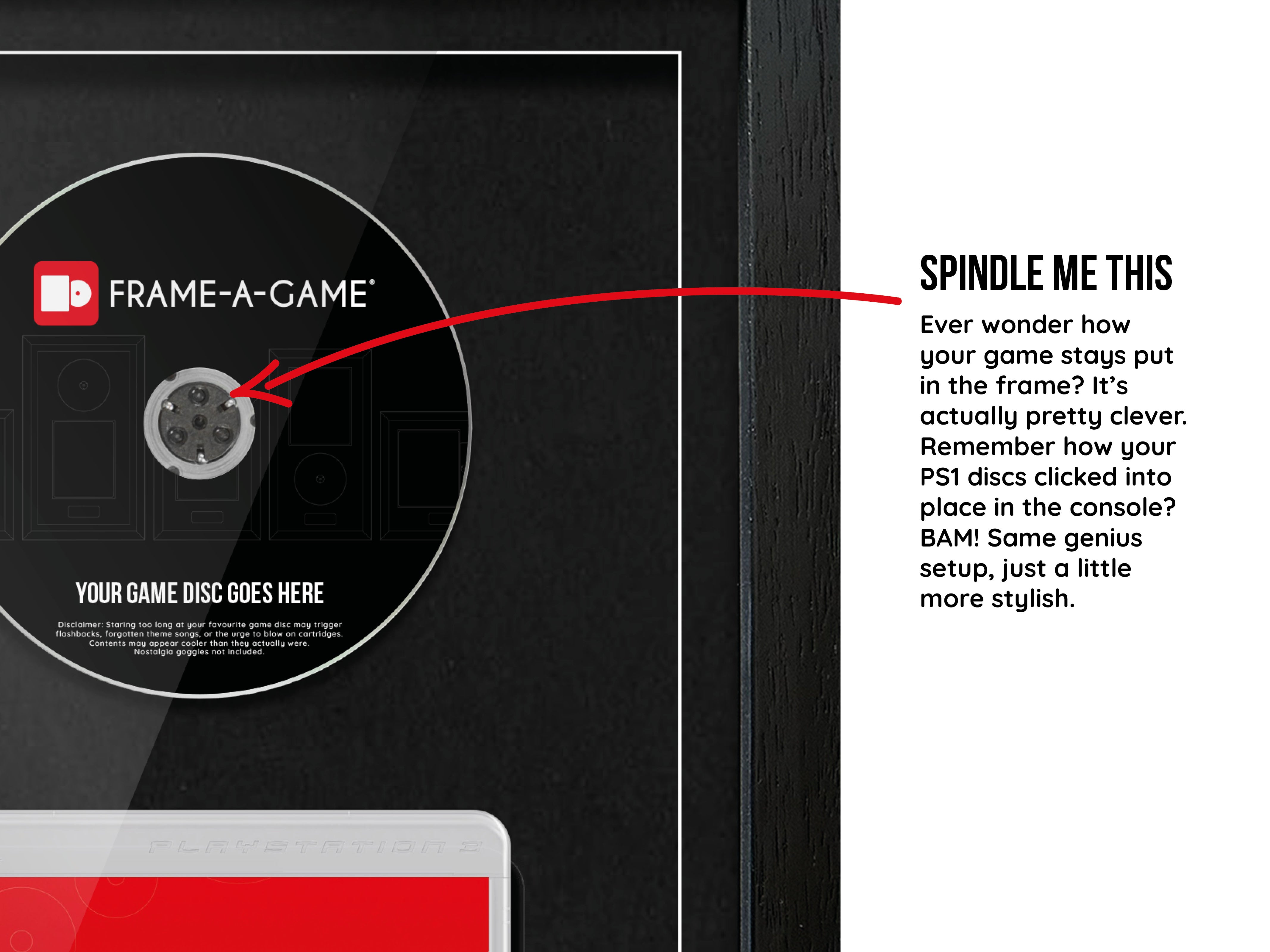Use Your Own Game (PS3) MagFrame Exhibition Range Frame