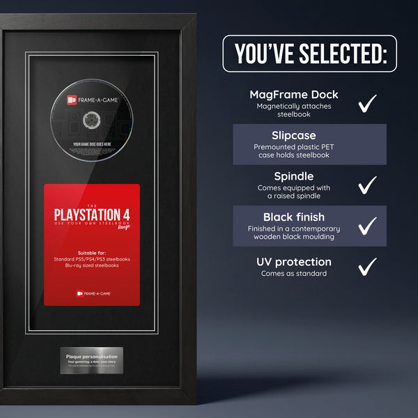 Use Your Own Game (PS4) Elite Display Frame