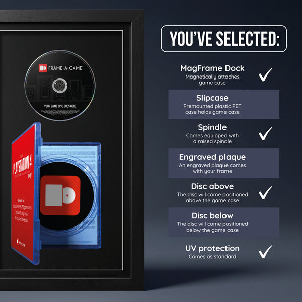Use Your Own Game (PS4) Exhibition Display Frame