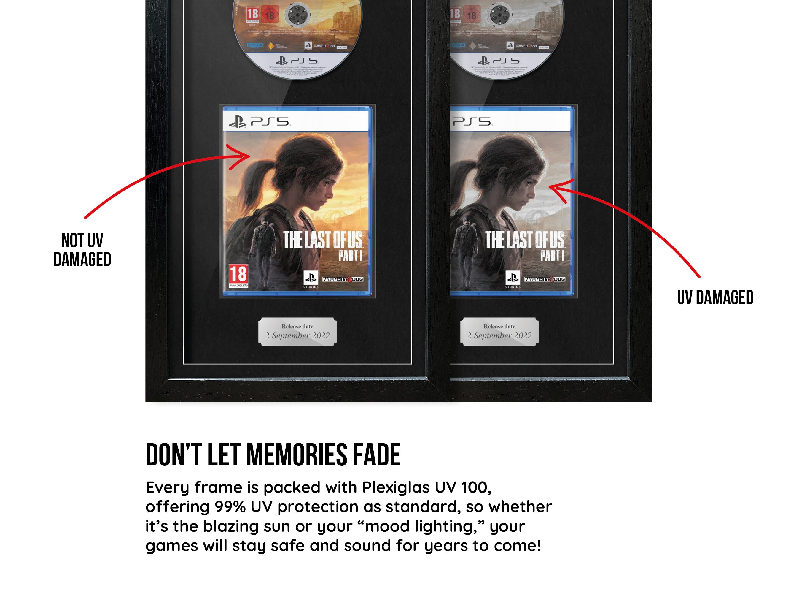 Use Your Own Game (PS4) Display Case Range Frame