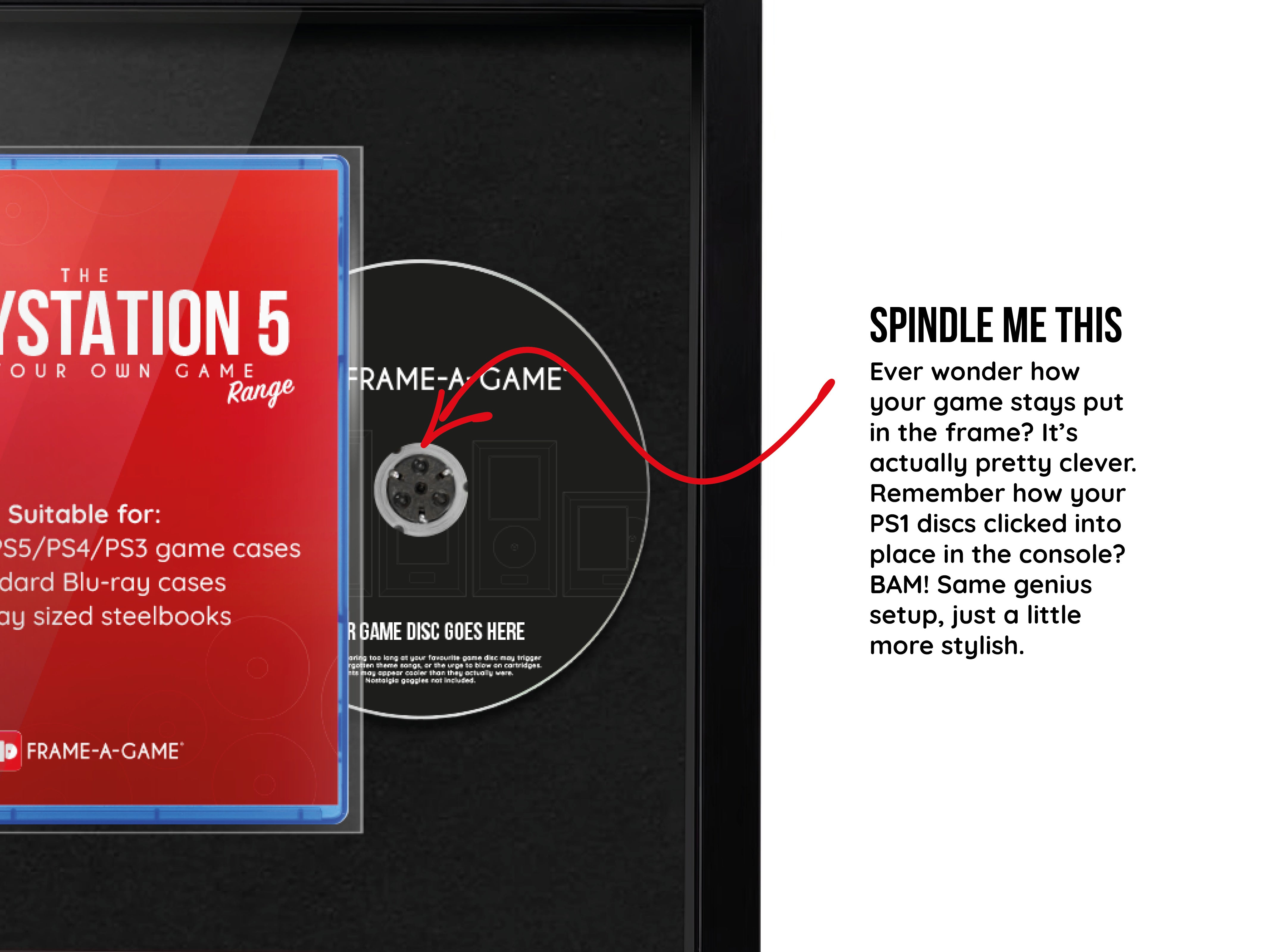 Use Your Own Game (PS5) Combined Core Range Frame