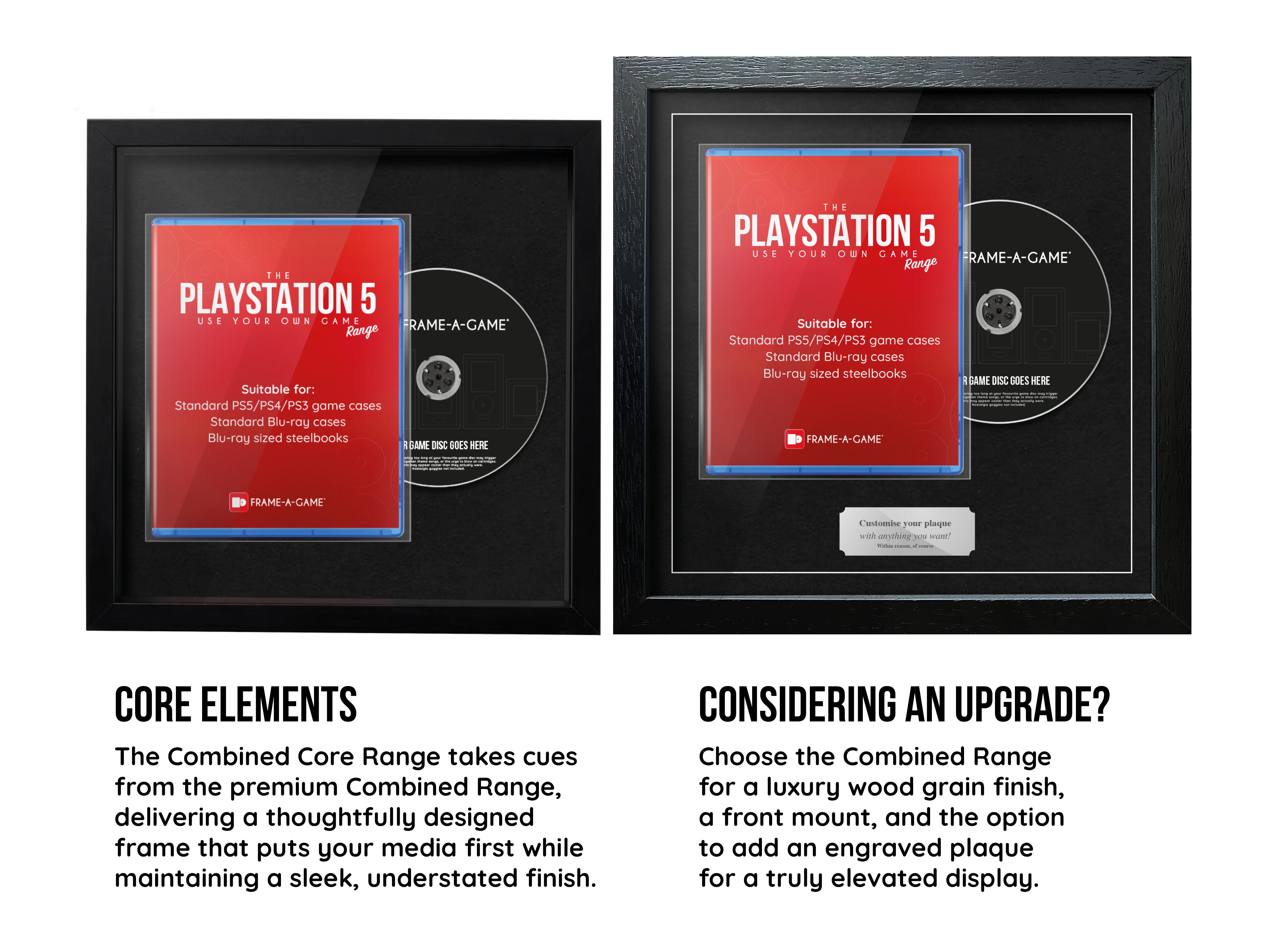 Use Your Own Game (PS5) Combined Core Range Frame