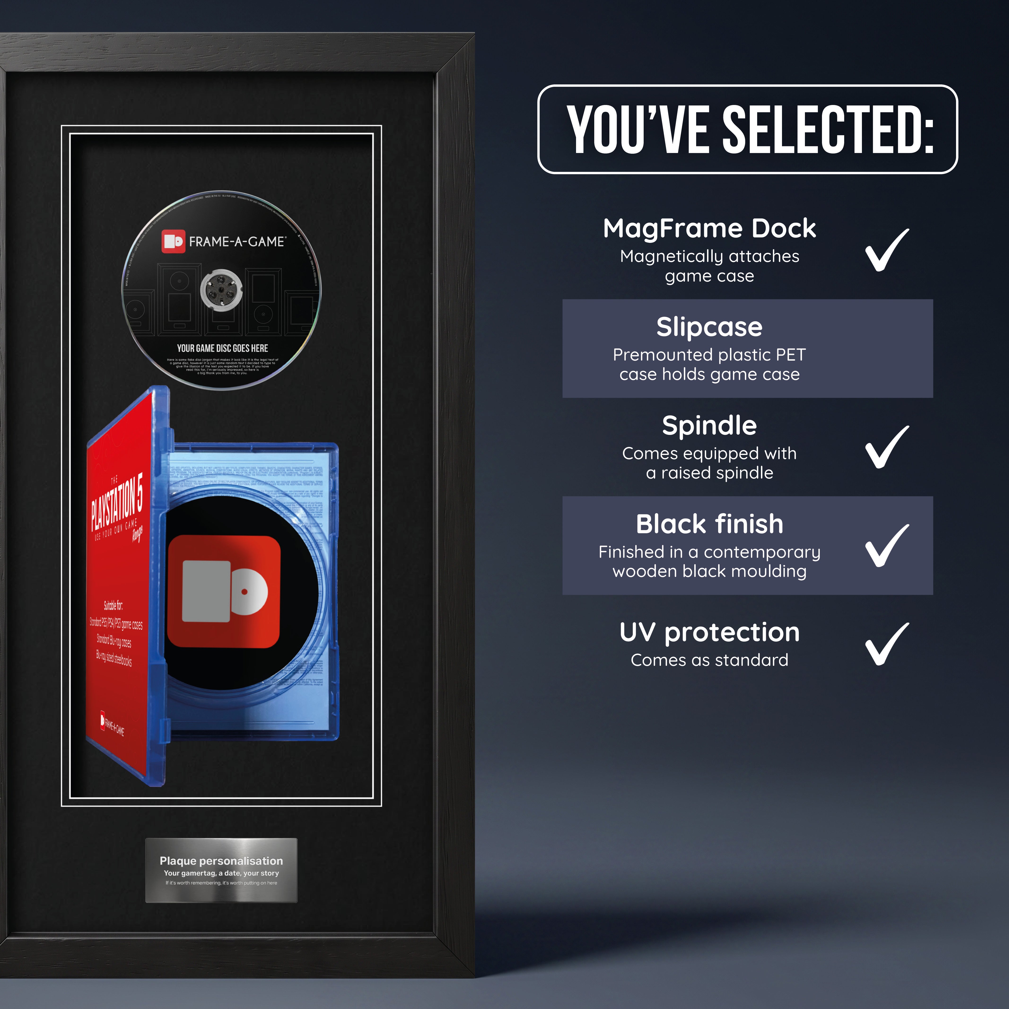 Use Your Own Game (PS5) Elite Display Frame