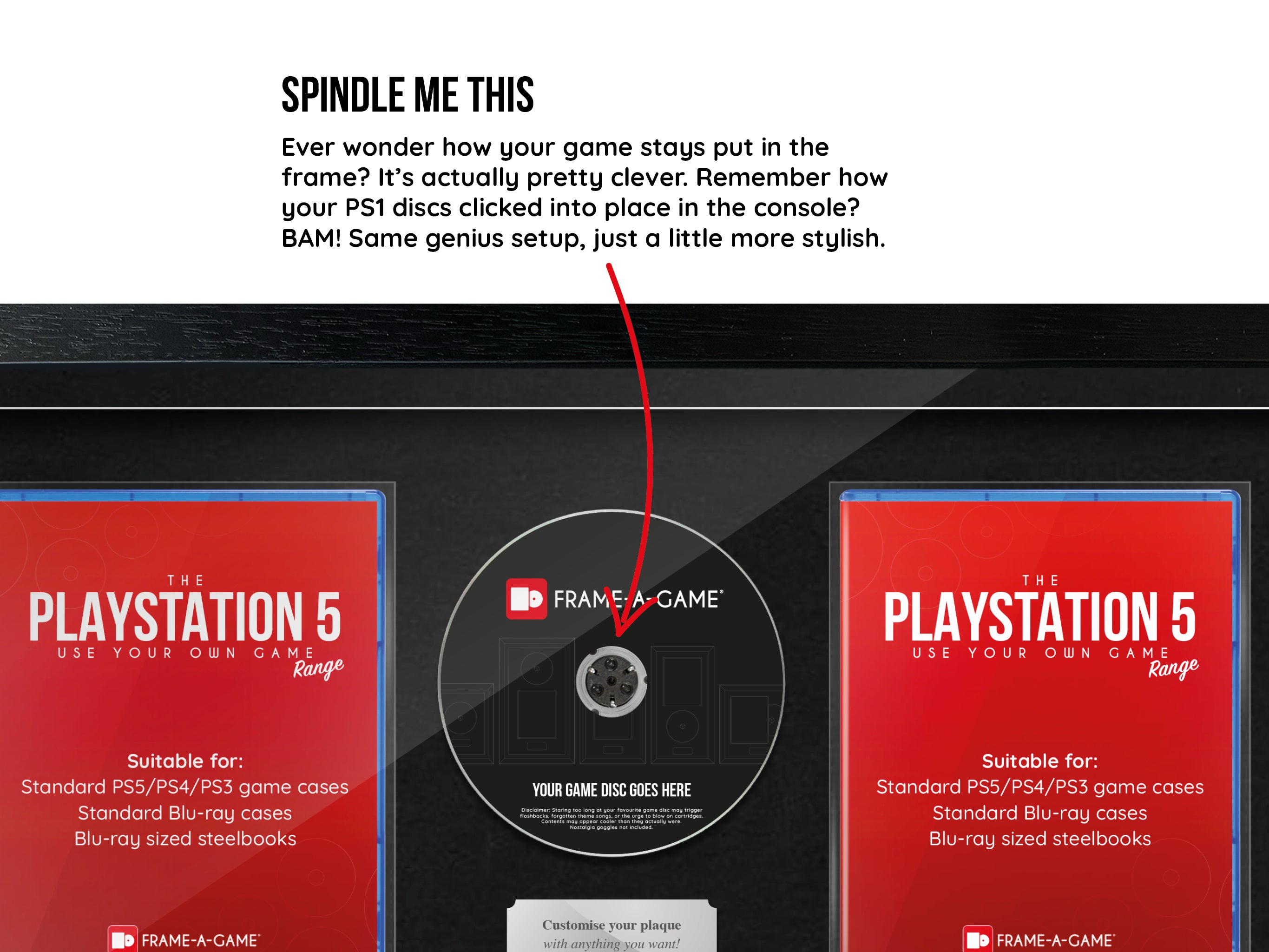Use Your Own Games (PS5) Fusion Range Frame