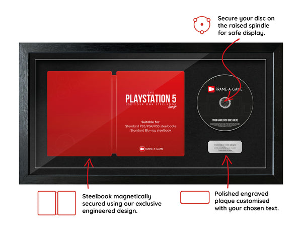 Use Your Own Steelbook (PS5) Steelbook Art Range Frame