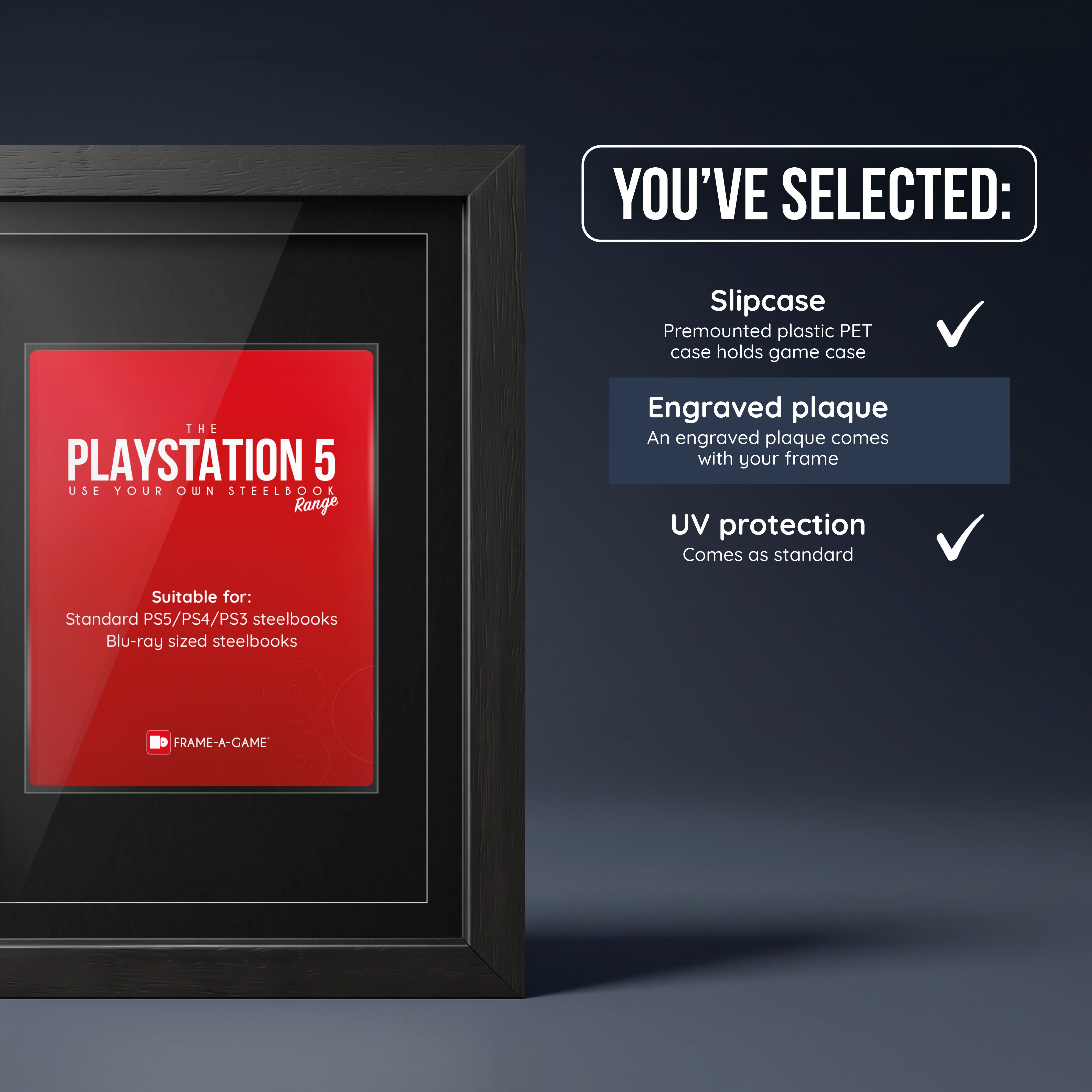 Use Your Own Game (PS5) ShowCase Display Frame
