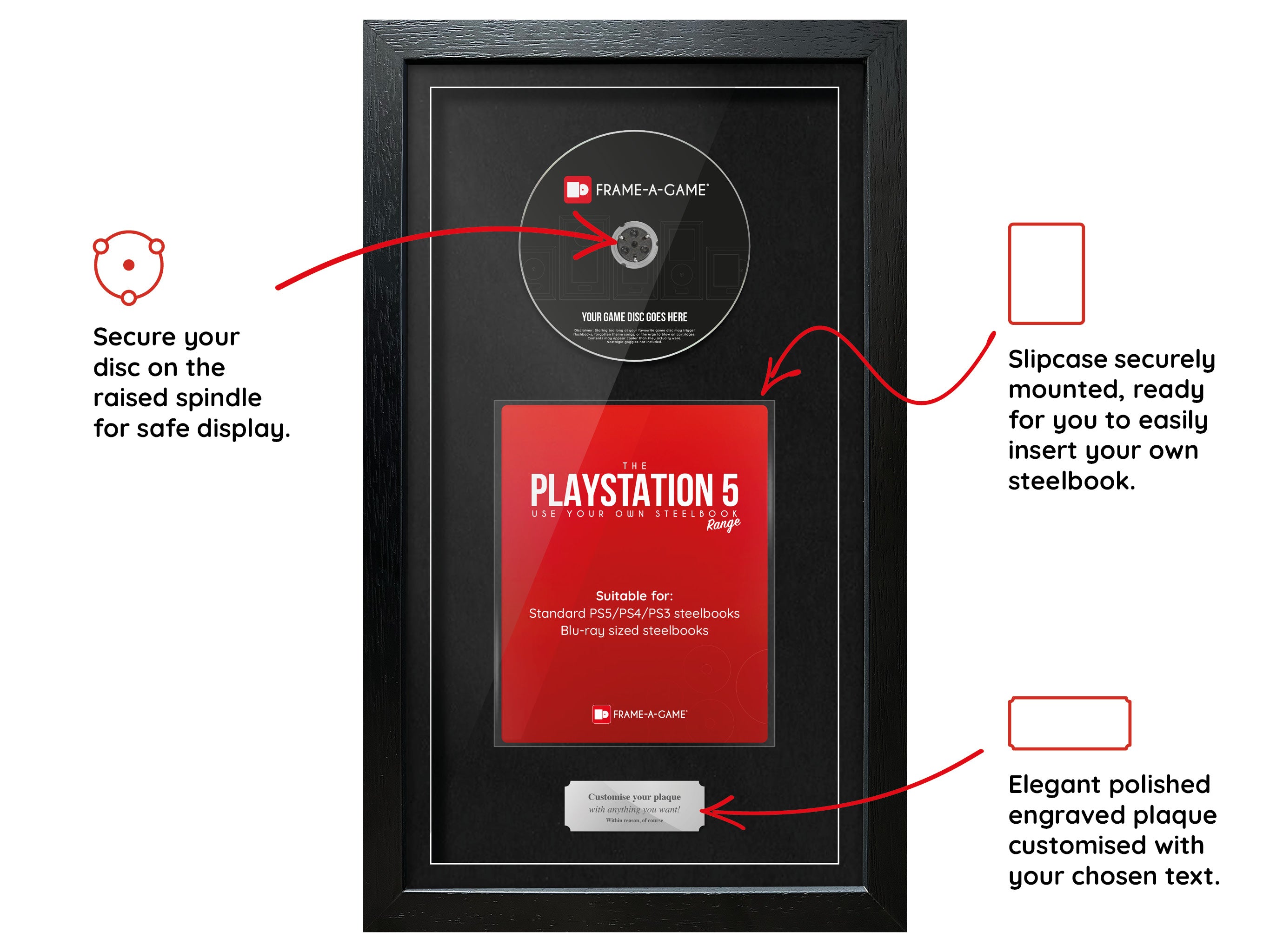 Use Your Own Steelbook (PS5) Exhibition Range Frame
