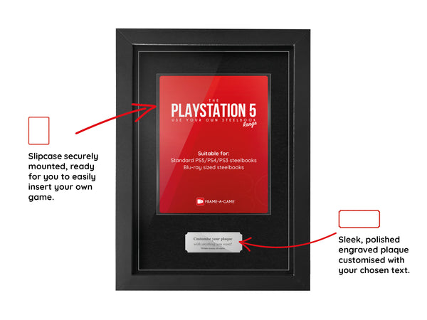 Use Your Own Steelbook (PS5) Display Case Range Frame