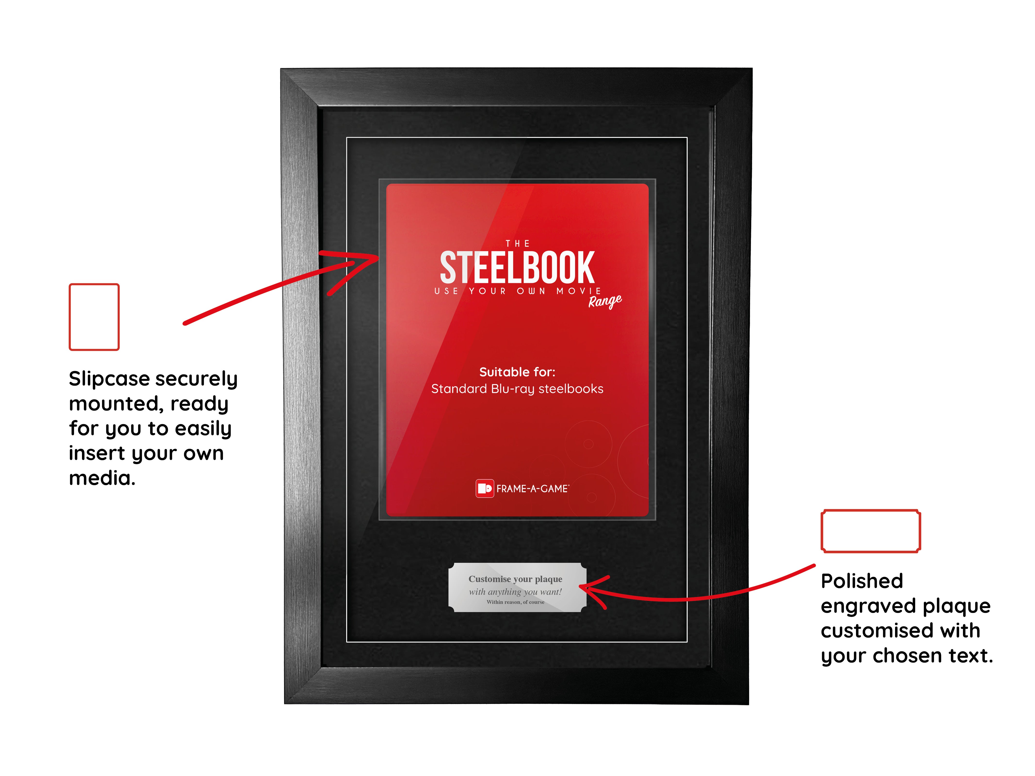 Use Your Own Movie (Steelbook) ShowCase Range Frame