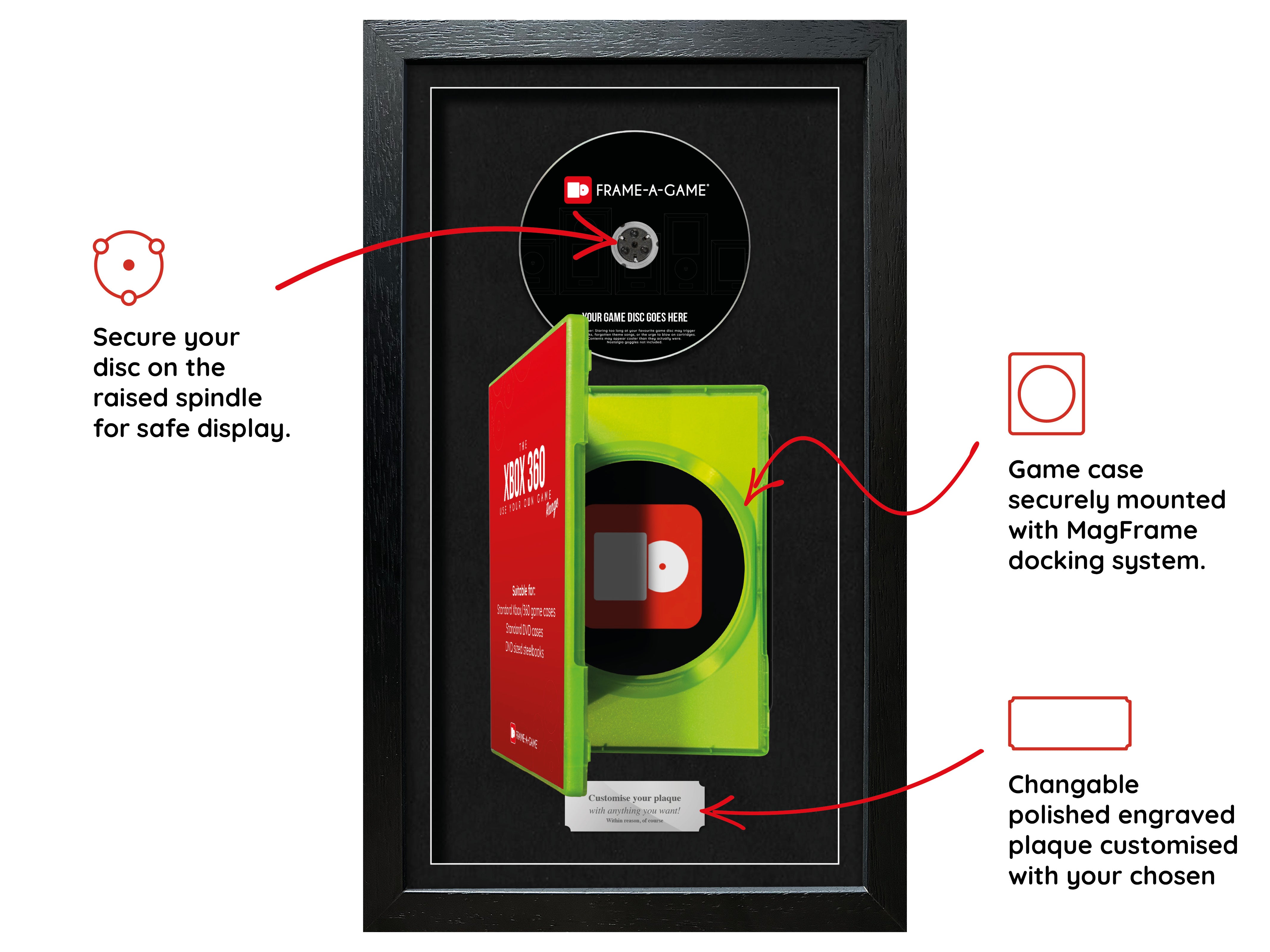 Use Your Own Game (Xbox 360) MagFrame Exhibition Range Frame