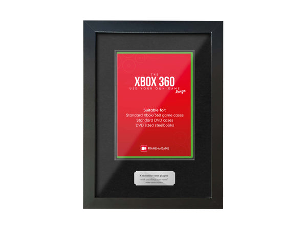 Use Your Own Game (Xbox 360) Display Case Range Frame