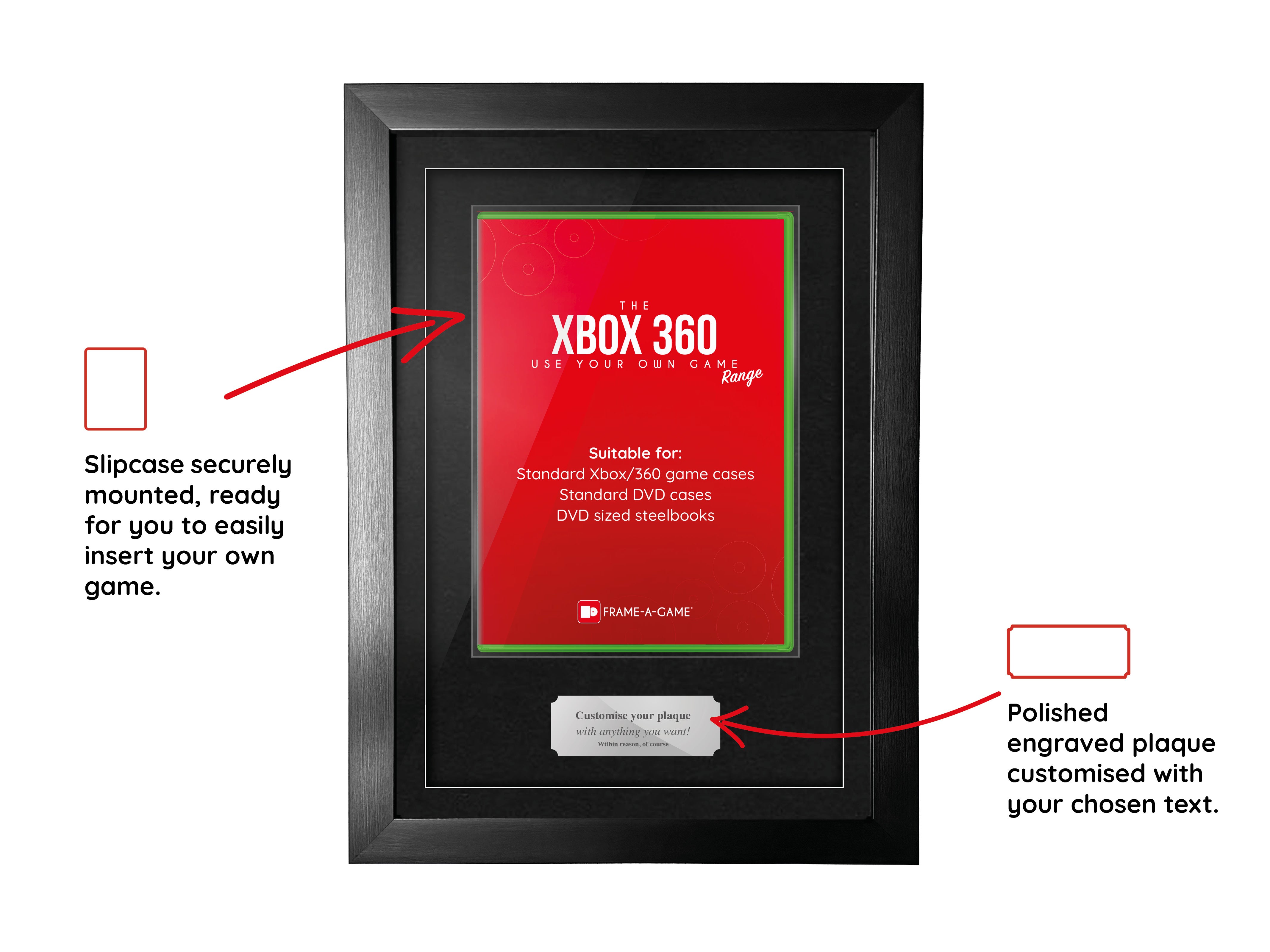 Use Your Own Game (Xbox 360) ShowCase Range Frame