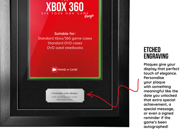 Use Your Own Game (Xbox 360) ShowCase Range Frame