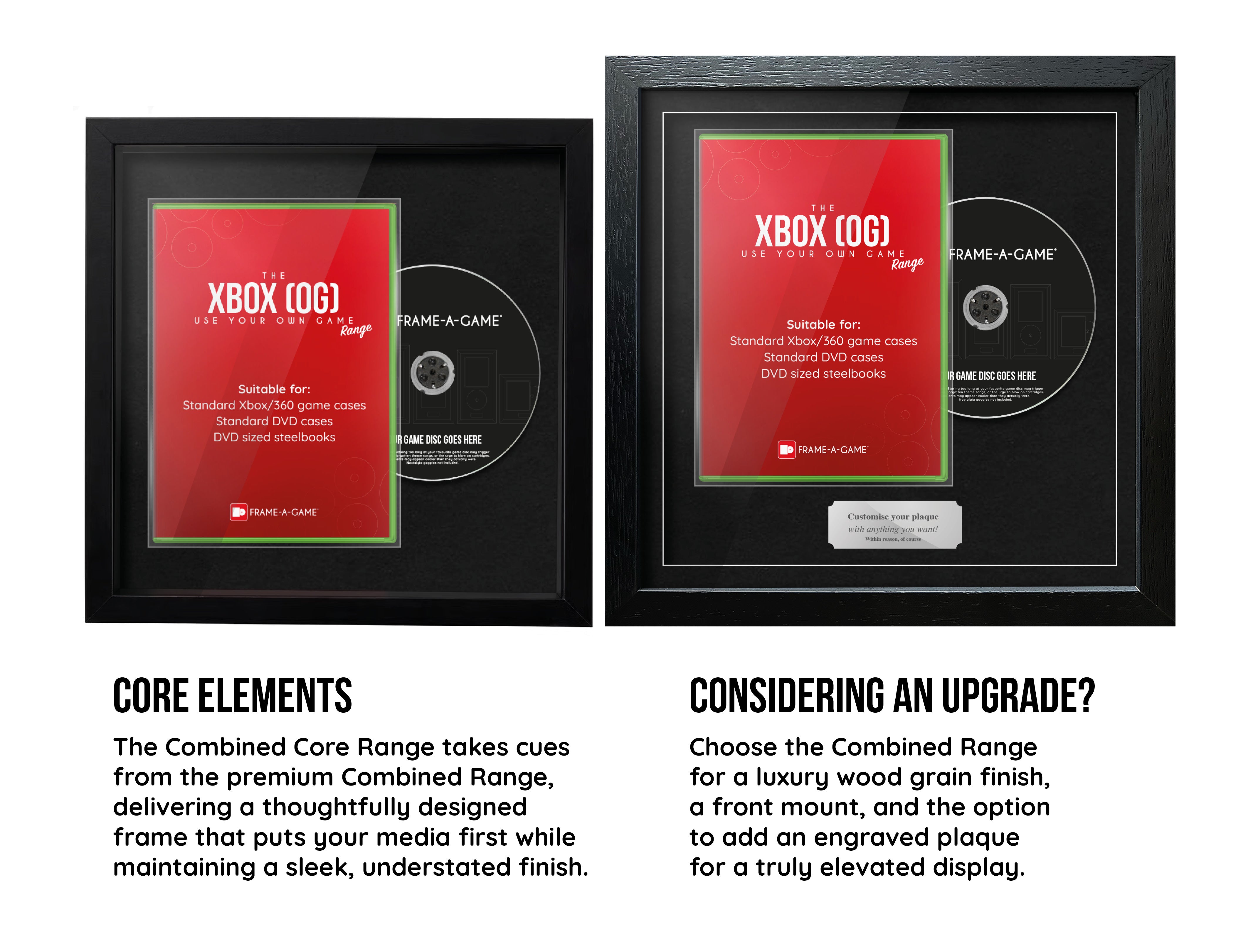 Use Your Own Game (Xbox OG) Combined Core Range Frame