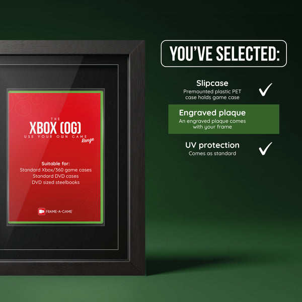 Use Your Own Game (Xbox OG) ShowCase Display Frame