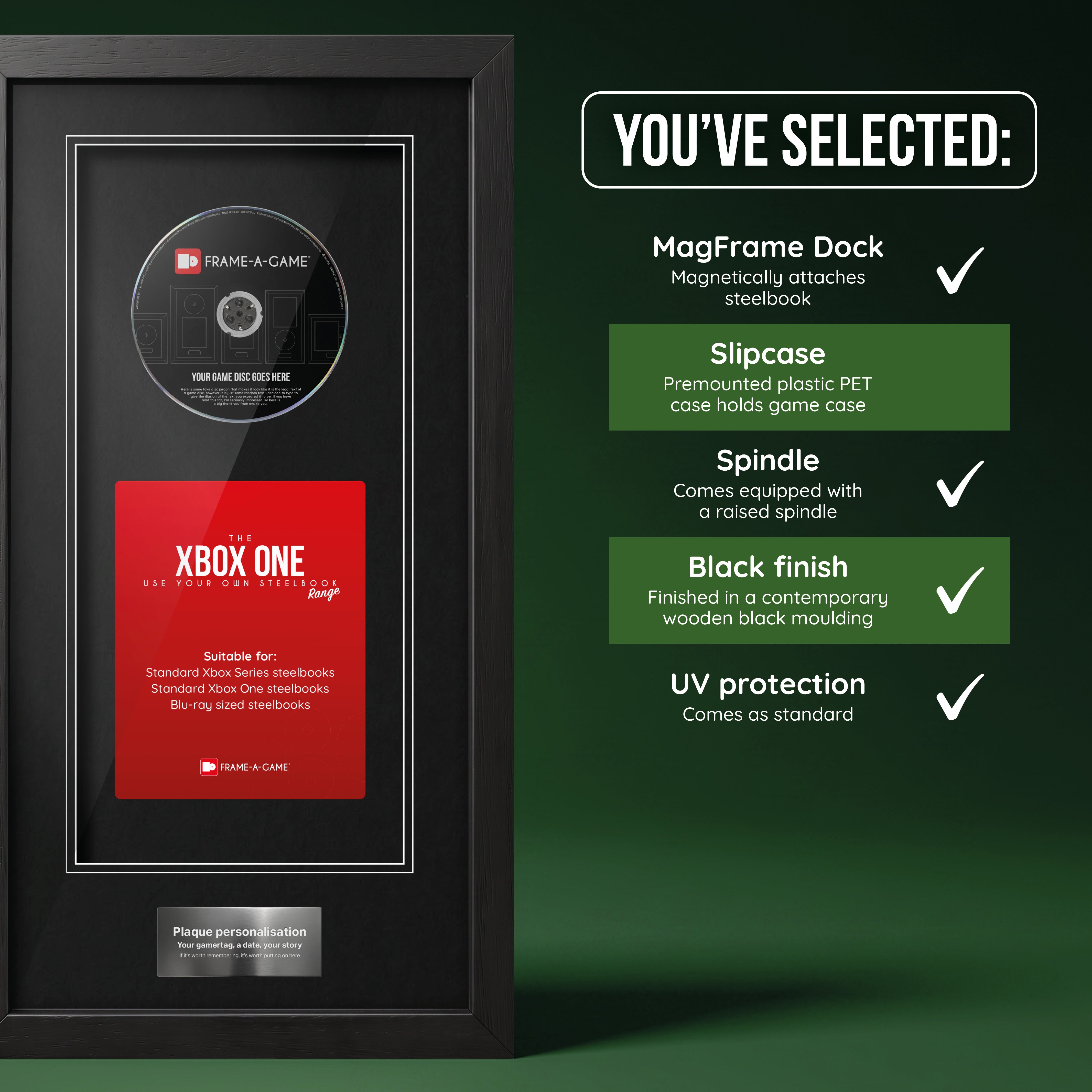 Use Your Own Game (Xbox One) Elite Display Frame