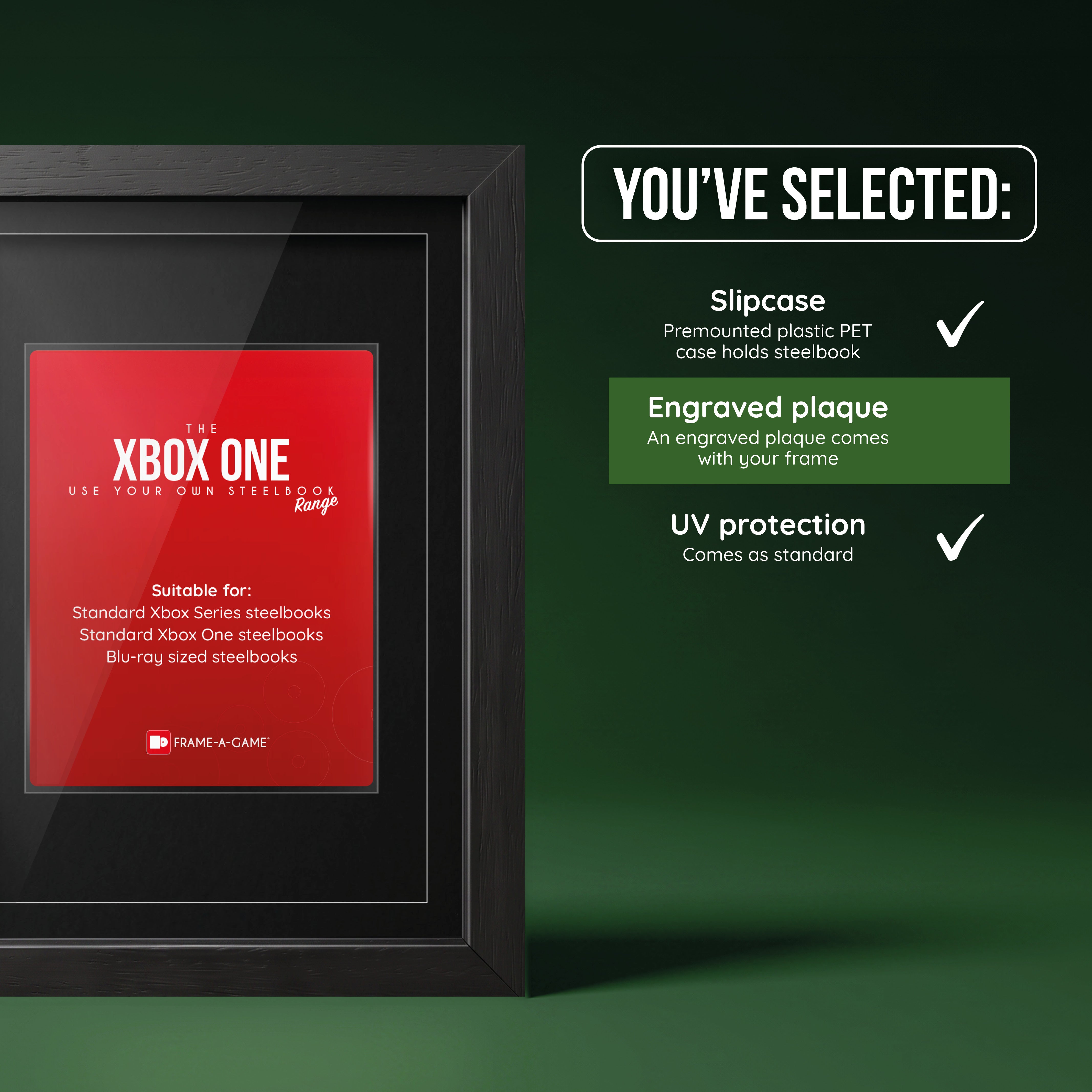 Use Your Own Game (Xbox One) ShowCase Display Frame