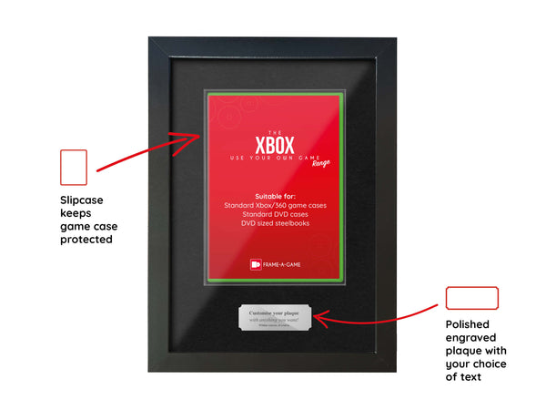 Use Your Own Game (Xbox) Display Case Range Frame