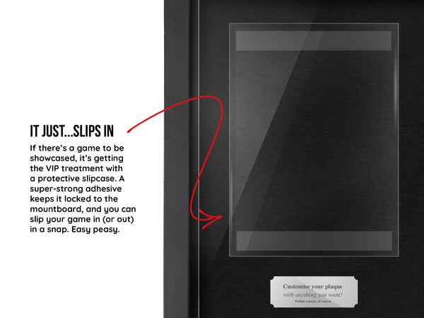 Use Your Own Game (Xbox OG) Display Case Range Frame