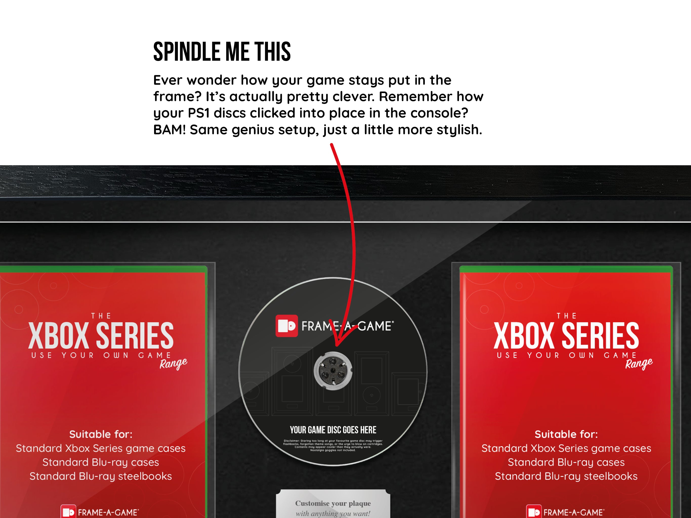Use Your Own Games (Xbox Series) Fusion Range Frame