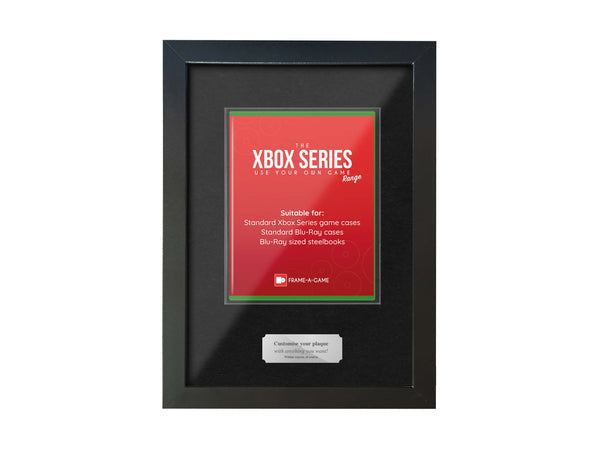 Use Your Own Game (Xbox Series) Display Case Range Frame