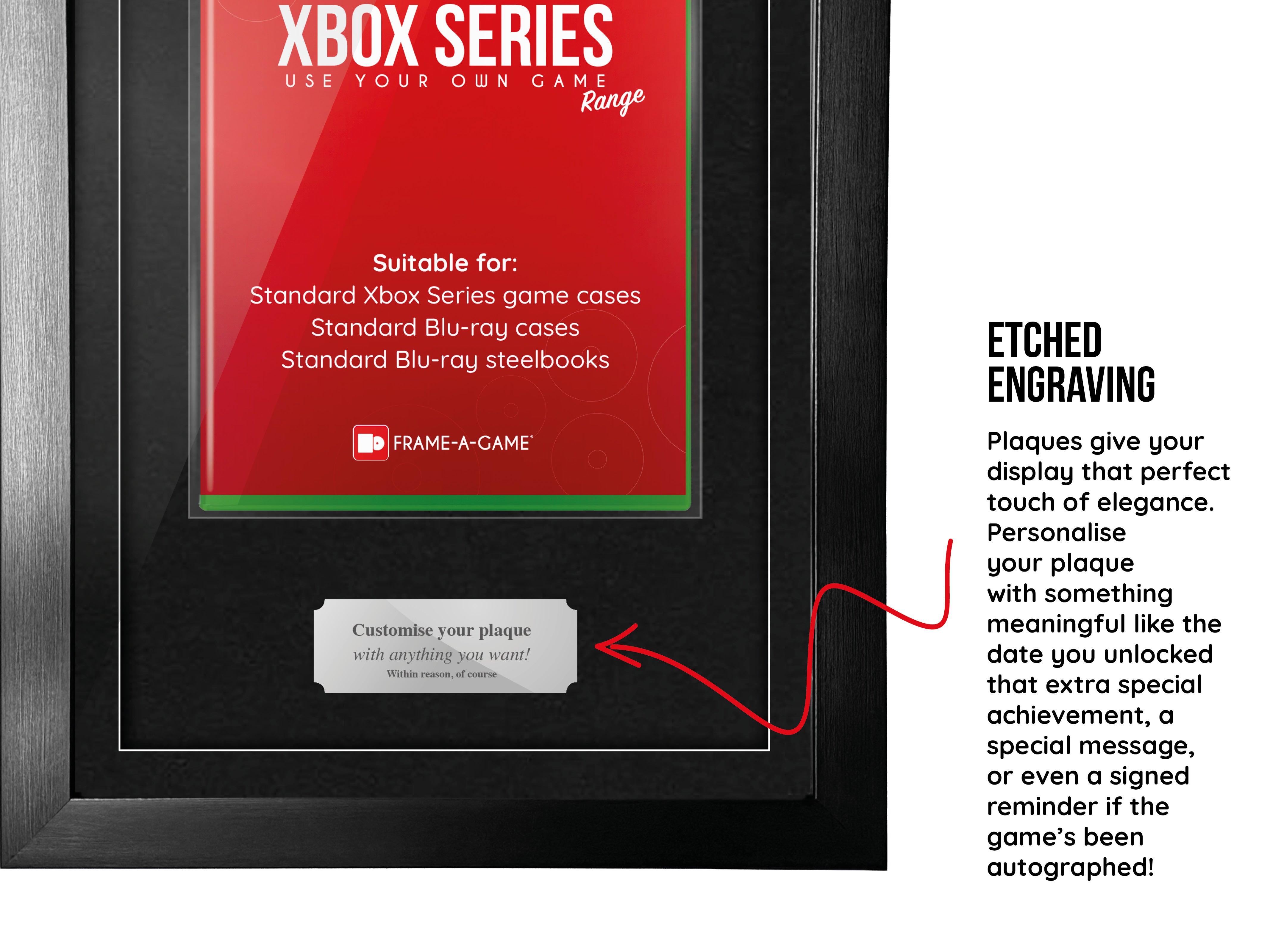 Use Your Own Game (Xbox Series) ShowCase Range Frame