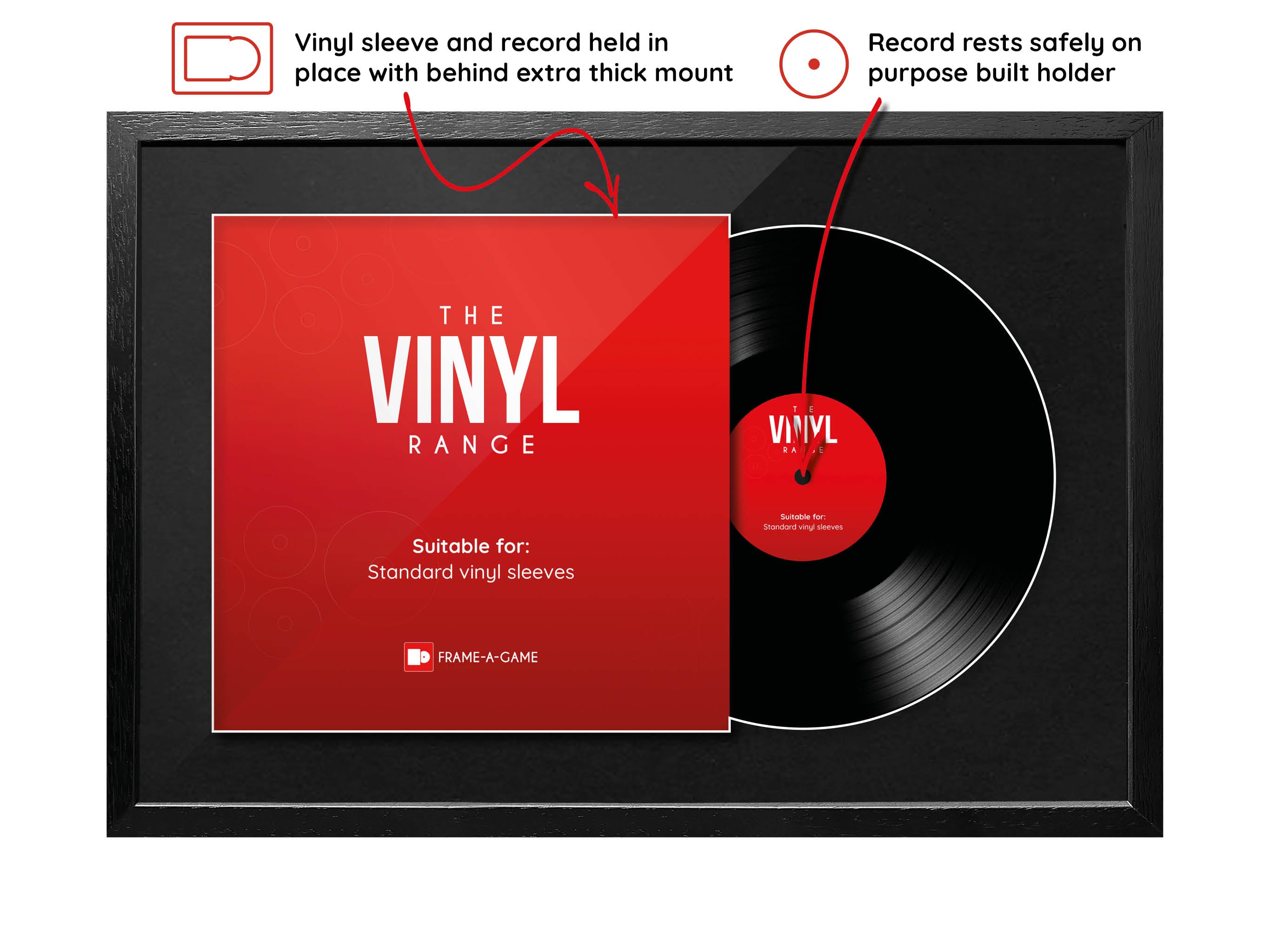Use Your Own Vinyl Exhibition Range Frame