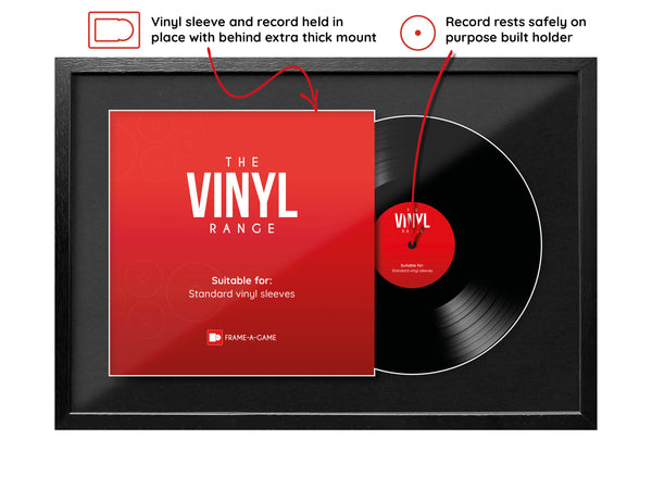 Use Your Own Sleeve & Record (Vinyl) Slim Exhibition Range Frame