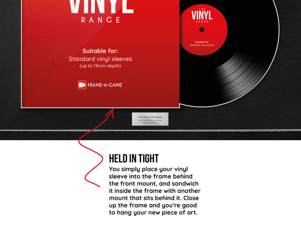 Use Your Own Vinyl Exhibition Range Frame